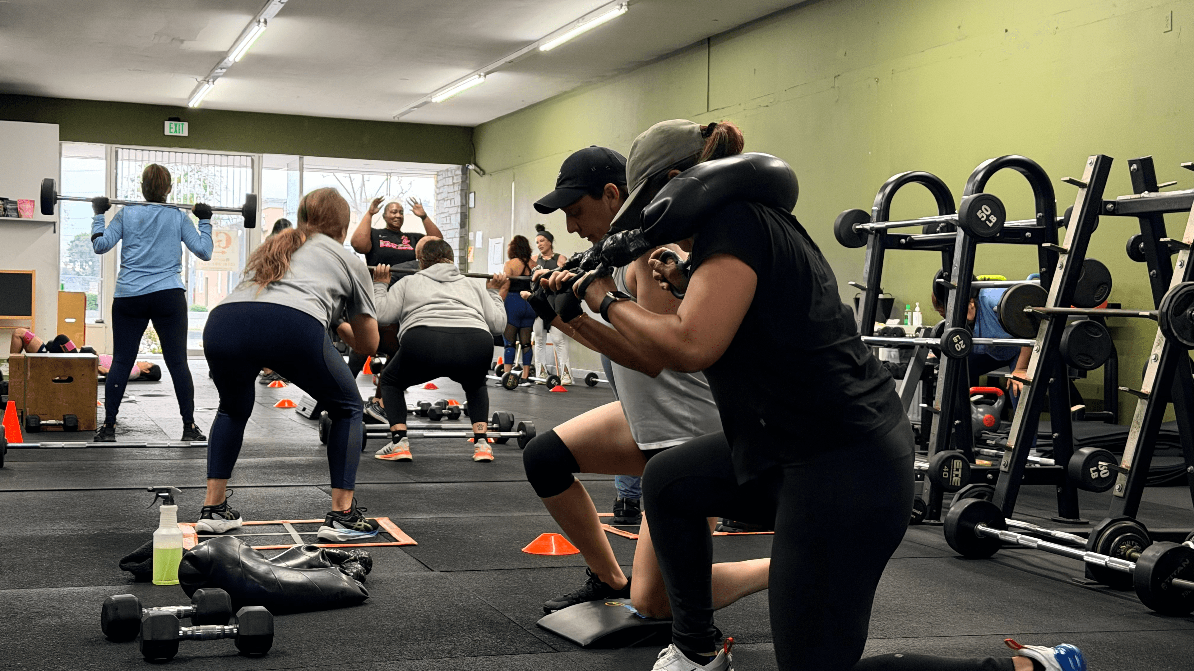 GI Fit Studio group training session