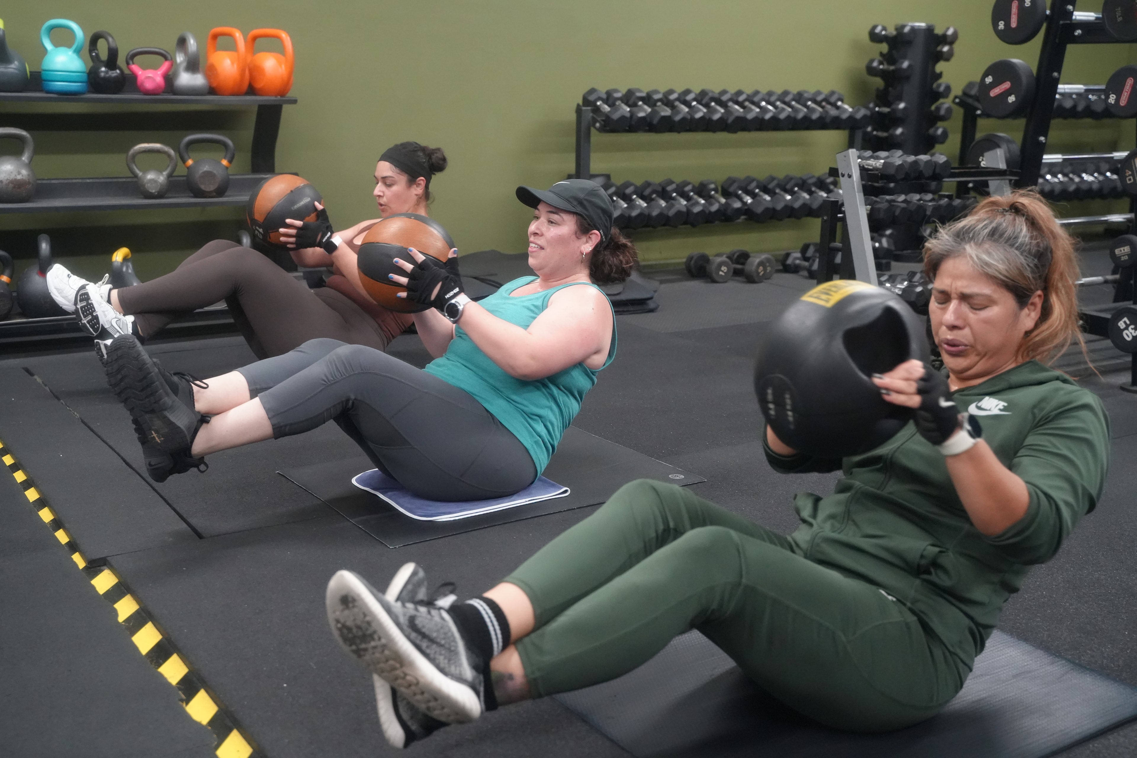GI Fit Studio members working out together